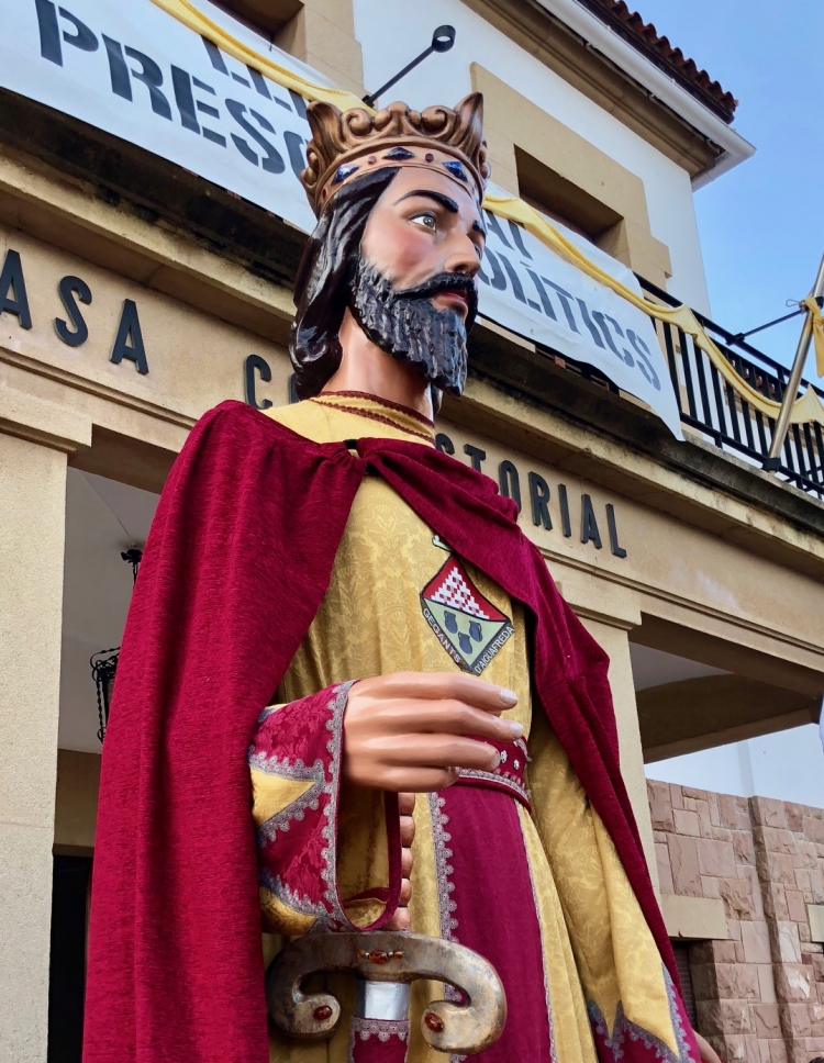 Presentació de la restauració dels Gegants d'Aiguafreda - Ajuntament  d'Aiguafreda