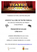 Cartell informatiu teatre